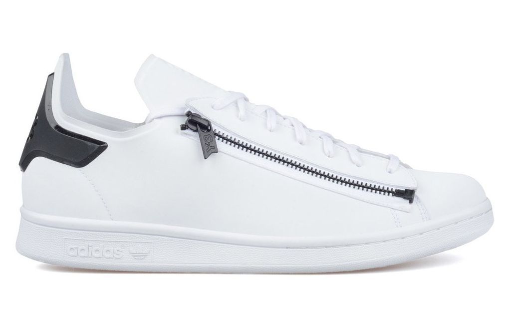 Adidas Y-3 Stan Smith Zip белые с черным (40-43)